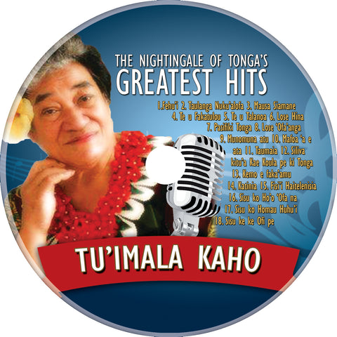 Nightingale of Tonga Tu'imala Kaho Greatest Hits CD